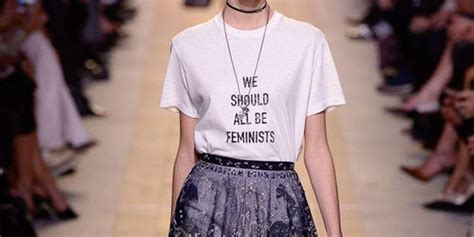 everyone should be a feminist shirt dior|Dior slogans.